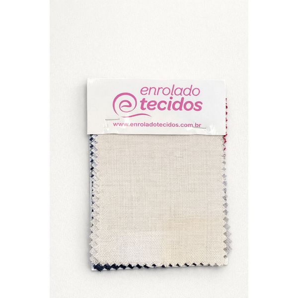 Cartela de amostra linho Nix _ linho